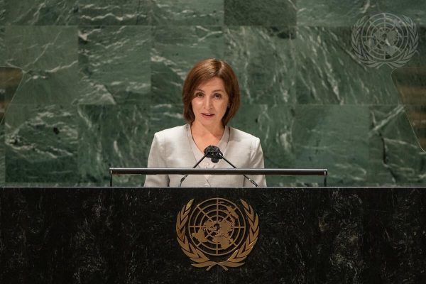 Maia Sandu, la Adunarea Generală a ONU: Poziția noastră cu privire la retragerea completă și necondiționată a forțelor ruse de pe teritoriul R. Moldova rămâne neschimbată