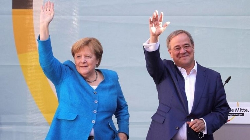 Merkel îndeamnă nemții să voteze cu Laschet – 60m.ro