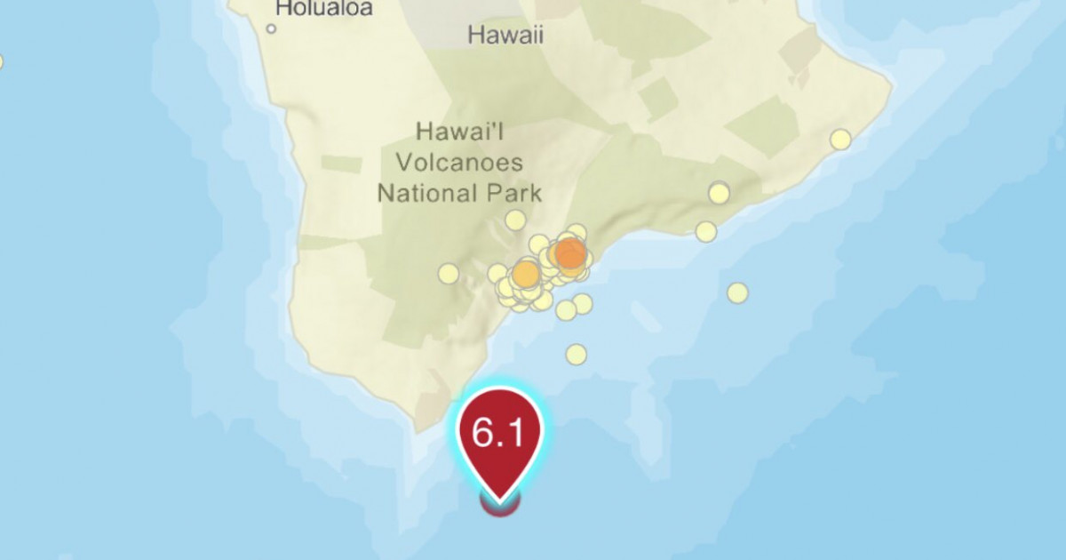 Cutremur cu magnitudinea 6,2, resimțit în Hawaii