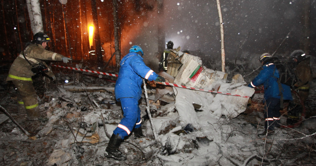 Încă un avion prăbușit în Rusia. Peste 1100 de persoane au murit în ultimii 20 de ani din cauza aeronavelor Antonov