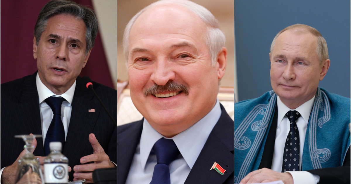 SUA susțin că Lukașenko distrage atenția de la acțiunile Rusiei la granița cu Ucraina