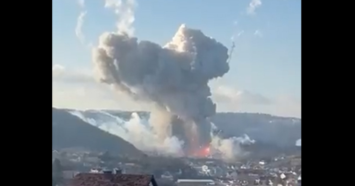 VIDEO. Explozie de proporții într-o fabrică de armament din Serbia. Doi oameni au murit, iar 16 sunt răniți