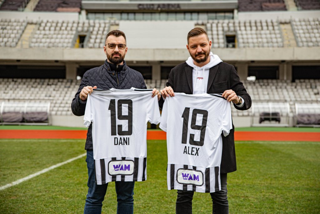 FC Universitatea Cluj a semnat un contract de sponsorizare cu WAM, prima rețea socială de “play to earn”