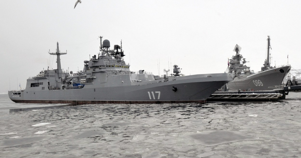 Rusia mobilizează nave de desant în Marea Baltică