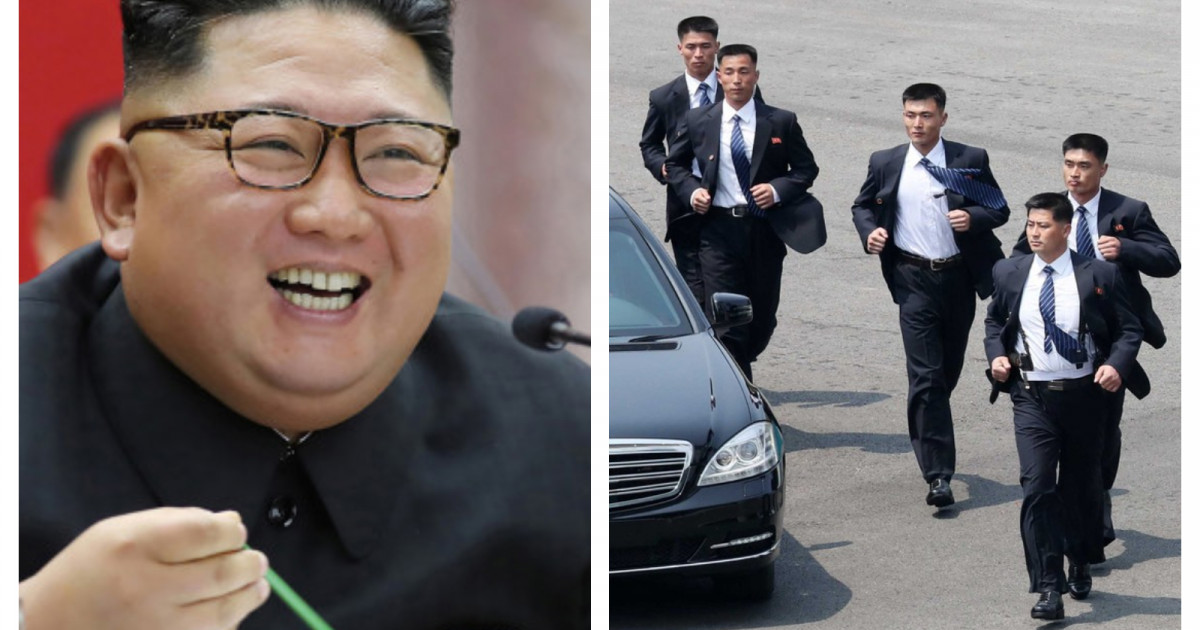 Bodyguarzii lui Kim Jong-un pot fi mai înalți cu 4 cm decât până acum, dar totuși mai scunzi decât el. Noile condiții de angajare