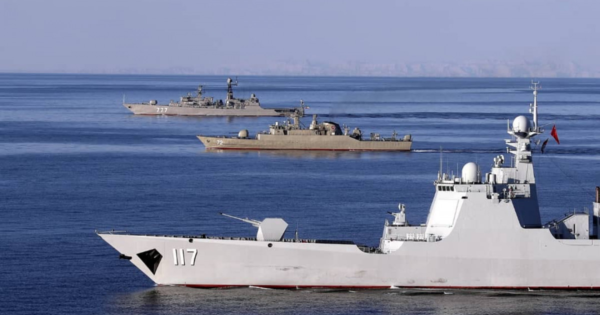 Rusia, China și Iranul vor organiza vineri exerciții militare navale în nordul Oceanului Indian