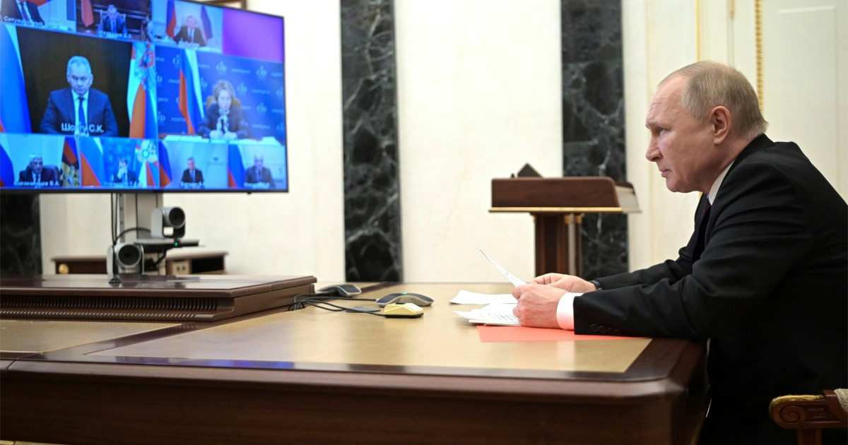 Putin a convocat de urgență Consiliul de Securitate al Rusiei pentru o reuniune „extinsă și neobișnuită”