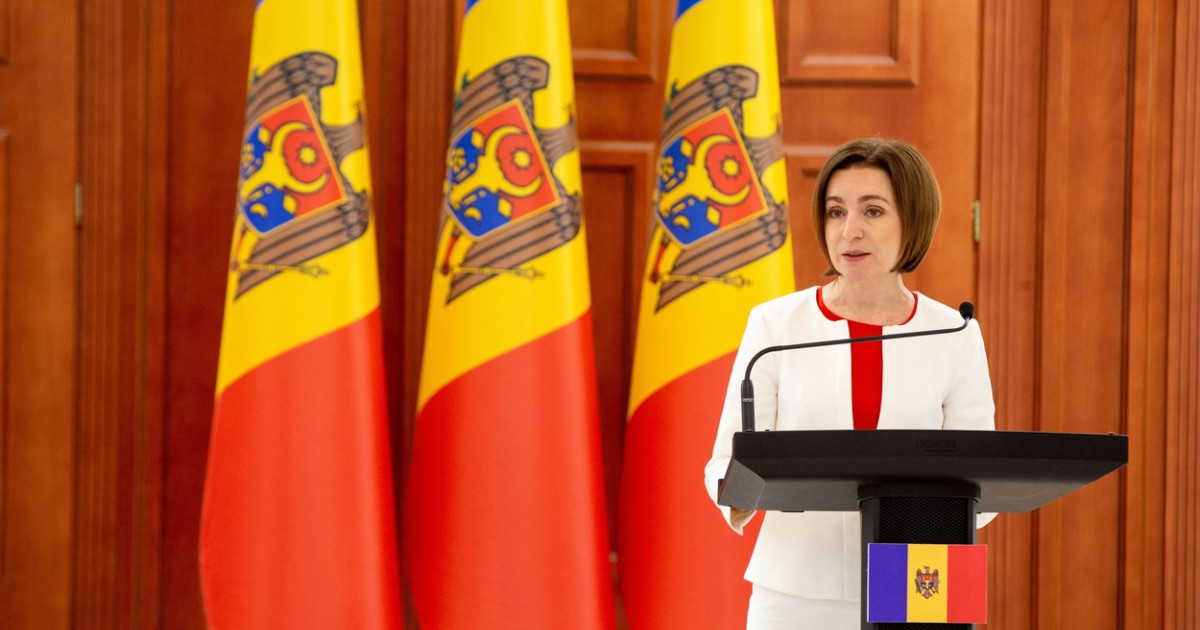 Maia Sandu: „Republica Moldova e o țară mică și vulnerabilă. Va fi în siguranță în familia Uniunii Europene”