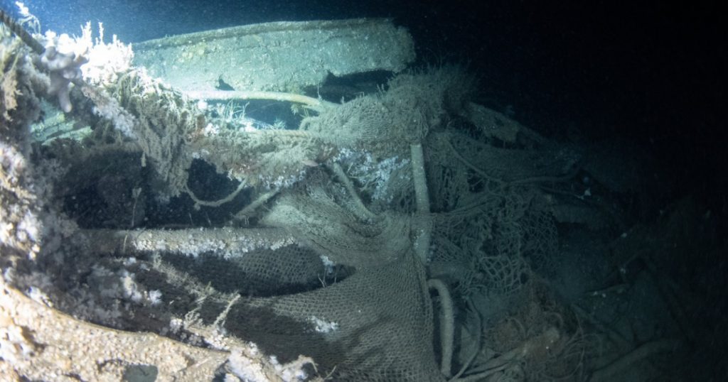 O navă de război americană a fost descoperită în largul coastelor Angliei, la 105 ani după ce s-a scufundat