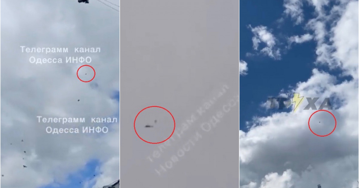 Rusia ar fi atacat Odesa cu drone kamikaze iraniene