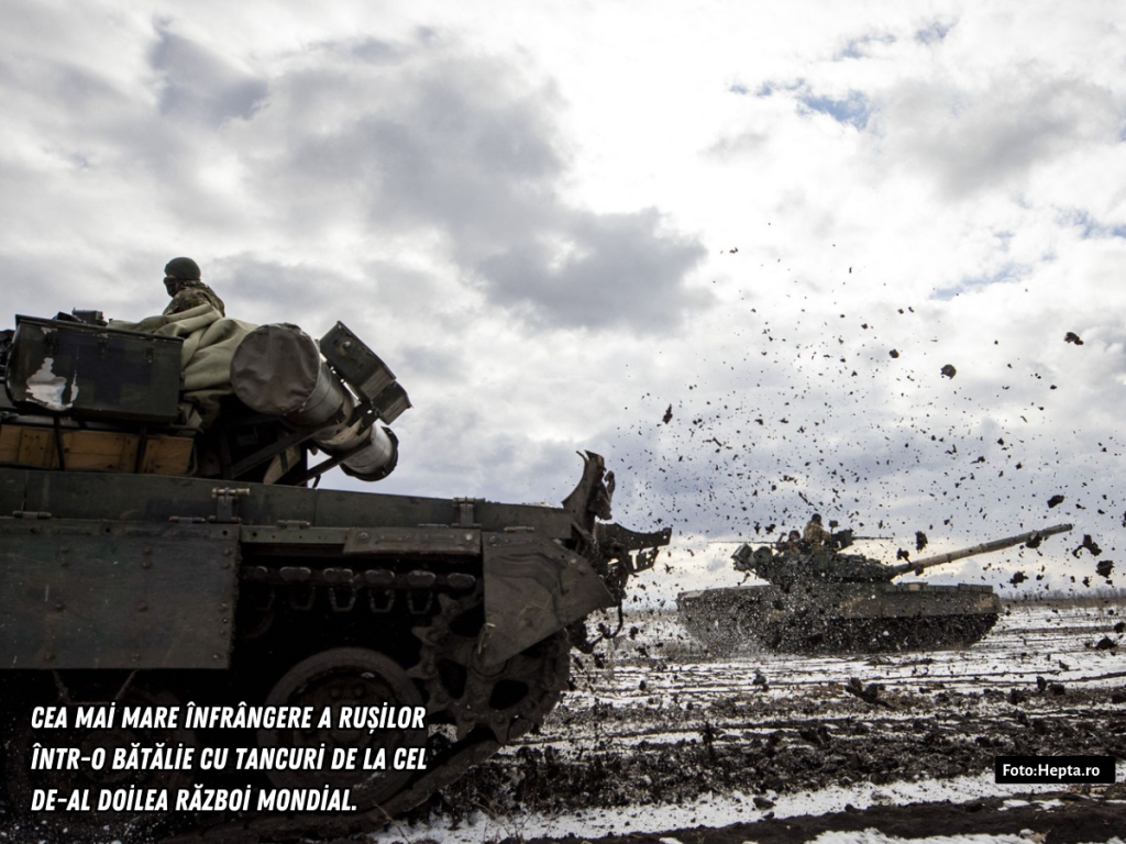Cea mai mare bătălie de tancuri din Ucraina. Cine a câștigat-o? Analiză video