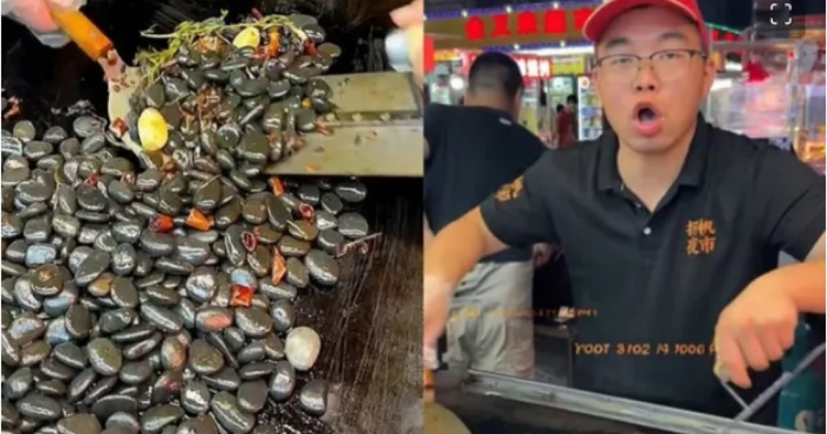 VIDEO O nouă ciudățenie culinară face furori pe rețelele sociale. Cum au ajuns pietrele prăjite o „delicatesă” în China
