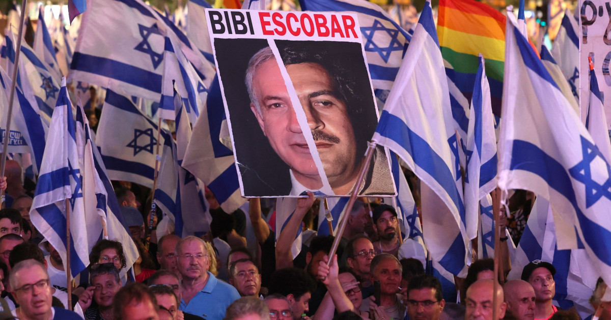 Mii de israelieni protestează din nou împotriva reformelor judiciare susținute de guvernul condus de Benjamin Netanyahu
