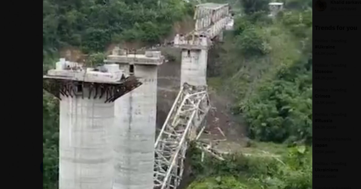 Cel puțin 17 oameni au murit după prăbușirea unui pod în construcție în nord-estul Indiei