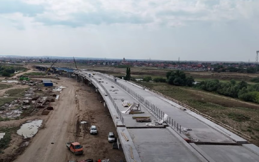 Drumul expres care va lega Oradea de Autostrada A3 s-ar putea deschide mai devreme: ”Stadiul lucrărilor este de 73%” VIDEO