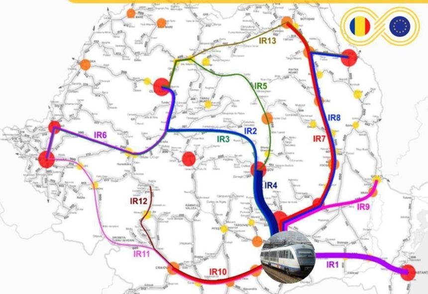 Peste 52 de milioane de euro pentru achiziţionarea de trenuri electrice în România. Si la Cluj