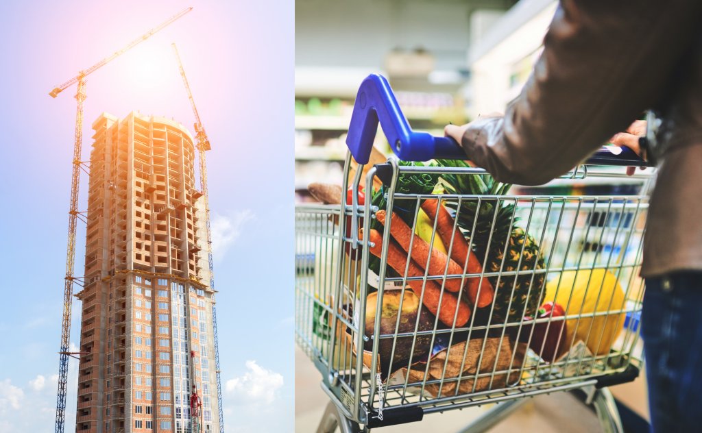 INS: Managerii estimează creșteri de prețuri în construcții și comerț în următoarele trei luni