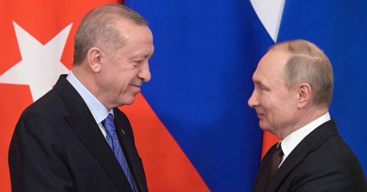 Erdogan merge la Soci, în Rusia, ca să discute cu Putin. Miza întâlnirii dintre cei doi